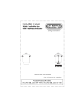 DeLonghi DCU72 Owner's manual