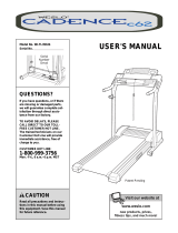 Weslo WLTL39321 User manual