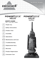 Bissell 12B1, 1240, 68C7 Series Powerforce Helix/ Powerforce Helix Turbo Owner's manual
