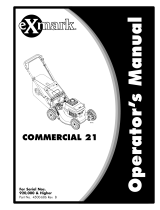 Exmark COMMERCIAL 21 User manual