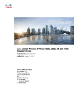 Cisco 7925G-EX Accessory Manual