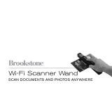 Brookstone Wi-Fi Scanner Wand User manual