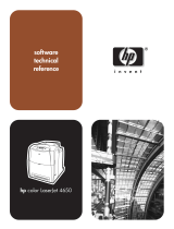 HP (Hewlett-Packard) Color LaserJet 4650 Printer series User manual