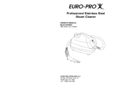 Euro-Pro SC926H User manual