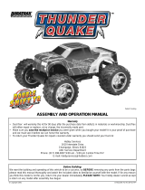 Duratrax Thunder Quake User manual