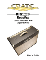 Crate RFX65 Retrofex User manual