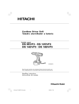 Hitachi DS 12DVF3 Handling Instructions Manual
