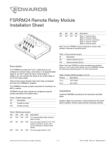 EDWARDS FSRRM24 Remote Relay Module Installation guide