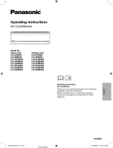 Panasonic CSCU-Z18RKR User manual