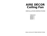 AIRE DECOR BP210 1 Installation Instructions Manual