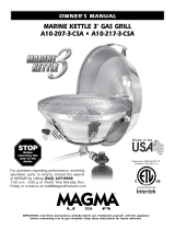 Magma MARINE KETTLE A10-207-3 Owner's manual