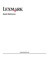 Lexmark MS310dn Quick Refence Manual