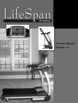 LifeSpan TR-100SL User manual