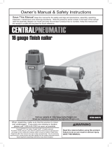 Central Pneumatic Item 69575 Owner's manual