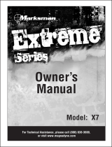 Magnadyne Marksman X7 Owner's manual