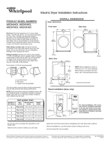 Maytag MED9000X Installation guide