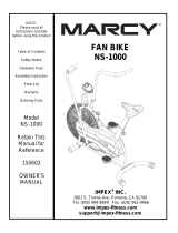 Marcy NS-1000 Owner's manual