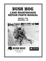 Bush Hog FTH 480 User manual