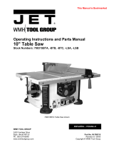 Jet Tools 708315-LSA User manual