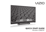 Vizio E280i-B1 VIZIO User manual