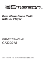 Emerson CKD9918 User manual