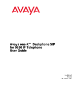 Avaya one-X Deskphone SIP 9620 User manual