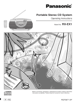Panasonic RXEX1PC Operating instructions