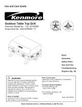 Kenmore 122.16104800 Owner's manual