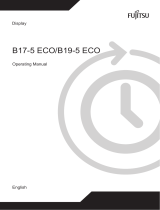 Fujitsu B17-5 ECO User manual