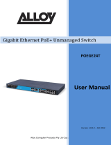 Alloy POEGE8T User manual