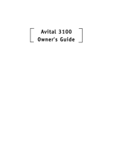 Avital 3100 Owner's manual