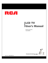 RCA 32LA30RQD User manual