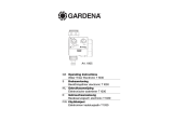 Gardena Water Timer Electronic T 1030 User manual