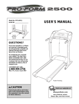 Pro-Form PFTL590040 User manual