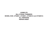 Homelite ut32601, ut32651 Owner's manual
