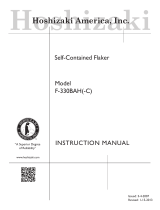 Hoshizaki F-330BAH User manual