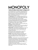 Hasbro Monopoly Owner's manual