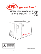 Ingersoll-Rand SSR UP5-4 Operation and Maintenance Manual