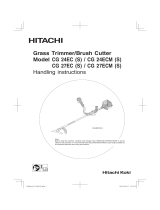 Hitachi CG 24ECM Handling Instructions Manual