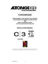 Auto Page C3-RS1100 OLED User manual