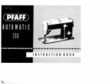 Pfaff Automatic 260 User manual