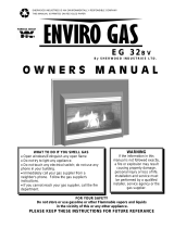 Sherwood ENVIROGAS EG 20 Owner's manual