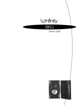 Infinity OWS-1 User manual