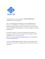 SOYO P4X400 Series User manual