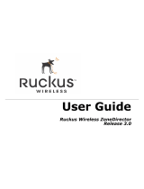 Ruckus Wireless Wireless ZoneDirector User manual