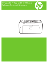 HP LaserJet P1500 Printer series Technical Reference