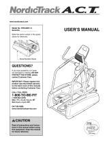 NordicTrack A.C.T. Commercial Plus User manual
