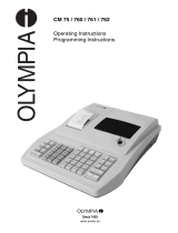 Olympia CM760 Owner's manual