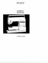 Pfaff creative 1475CD User manual