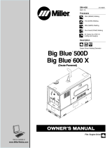 Miller BIG BLUE 600 X (DEUTZ) User manual